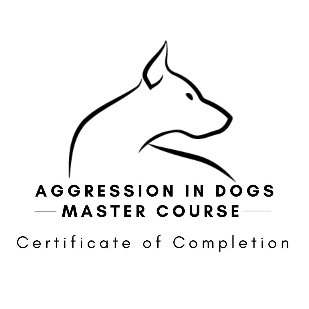 Aggression in Dogs Master Course — Certificate of Completion